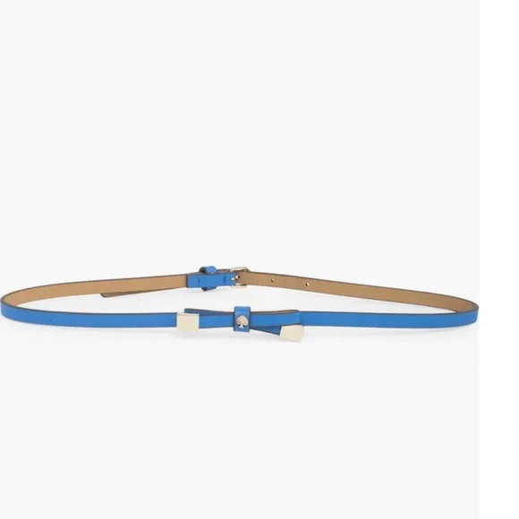 kate spade | Accessories | Newkate Spade 8mm Blue Bow Belt  display picture 2